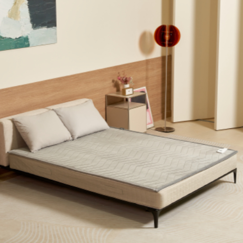 원테크 카보니 숯발열 극세사 그레이 탄소 온열매트 고급형