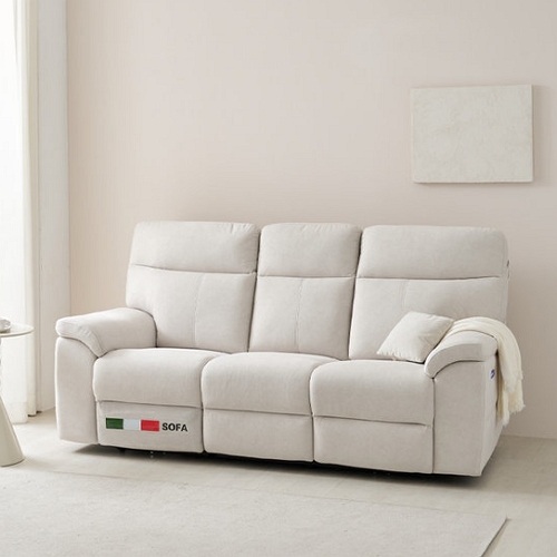 헤이몰리 마크 기능성 조야 아쿠아텍스 패브릭 리클라이너 3인용_이미지