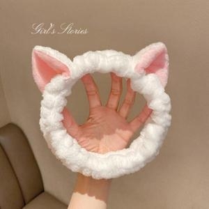 셀러허브 극세사 고양이 귀 세안 헤어밴드 6종 S11259344