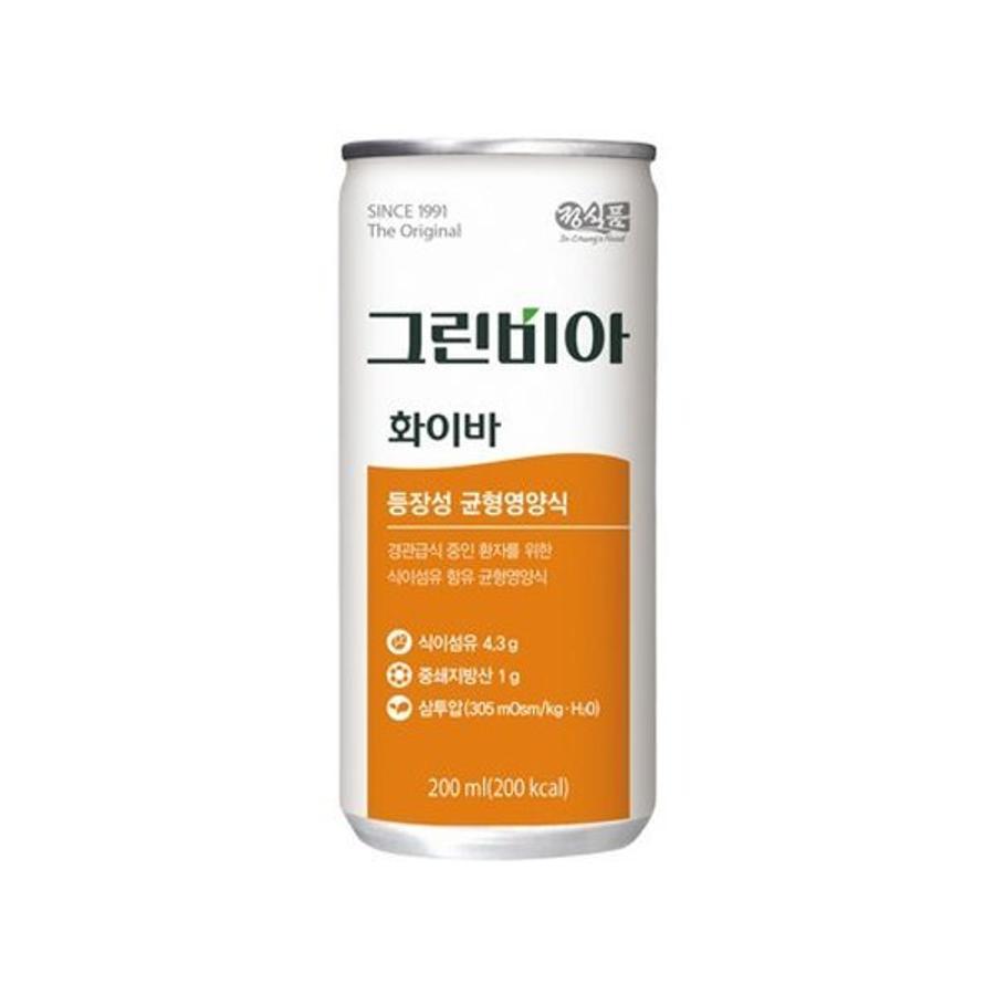 정식품 그린비아 화이바 식이섬유 강화 환자식 200ml (60개)_이미지