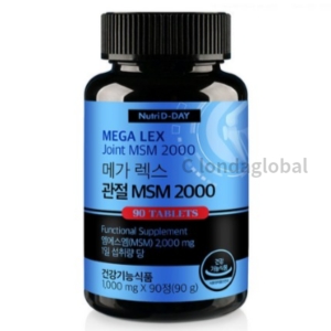 뉴트리디데이 메가렉스 관절 MSM 2000 90정