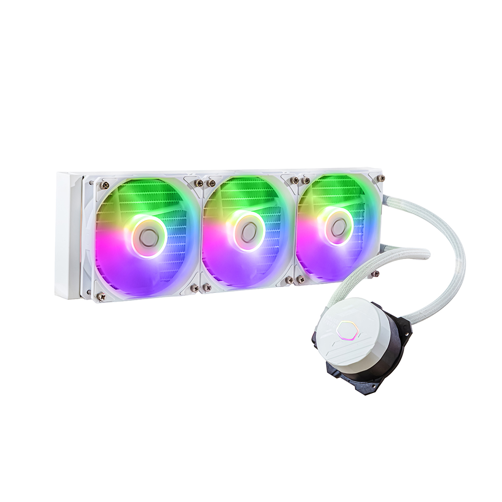 쿨러마스터 MasterLiquid 360L Core ARGB (화이트)_이미지