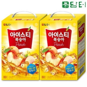 담터 아이스티 복숭아 80개입 (2개)_이미지