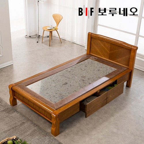 BIF보루네오  YS322 수면케어 온돌 돌침대 S (맥반석)