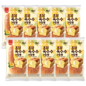 SPC삼립 초당 옥수수 크림빵 100g (10개)_이미지