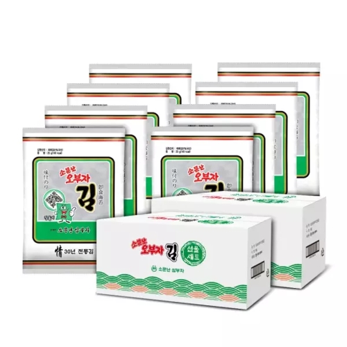소문난삼부자 소문난 오부자 전장김 25g [16개]