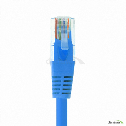 강원전자 NETmate CAT.6 UTP 다이렉트 랜케이블 블루 (NMC-U615BL, 15m)