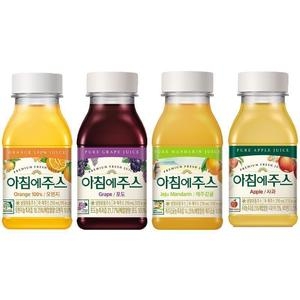 서울우유 아침에주스 포도 210ml (18개)
