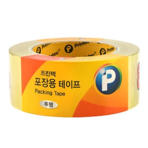 프린텍 포장용 OPP 박스 투명 테이프 48mm 80M/택배 이삿짐 포장_이미지