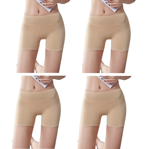 서울양말 웨이브 사각 네모 팬티 (4매)_이미지