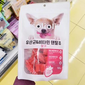 콜리올리 유산균 비타민 덴탈츄 딸기 150g