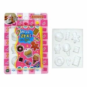 도너랜드 n6281685526 조형도구 플렉시블 몰드-과자 -33846