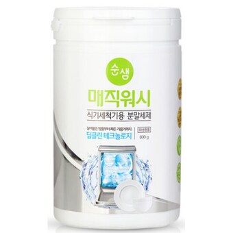 순샘 매직워시 <b>식기</b><b>세척기</b> 분말<b>세제</b> 800g