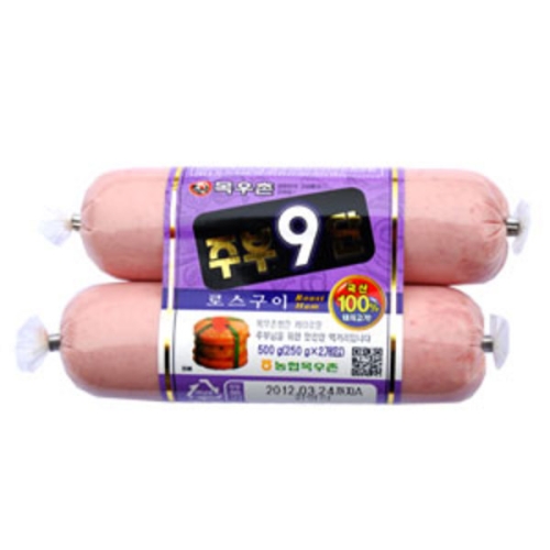 목우촌 주부9단 로스구이햄 500g (3개)