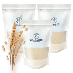 [불명] 국내산 고운 미강가루 1kgx3팩 쌀겨분말