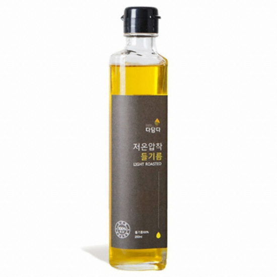 다담다 저온압착 들기름 200ml