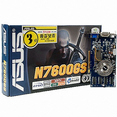 ASUS 지포스 7600GS N7600GS AGP 256MB