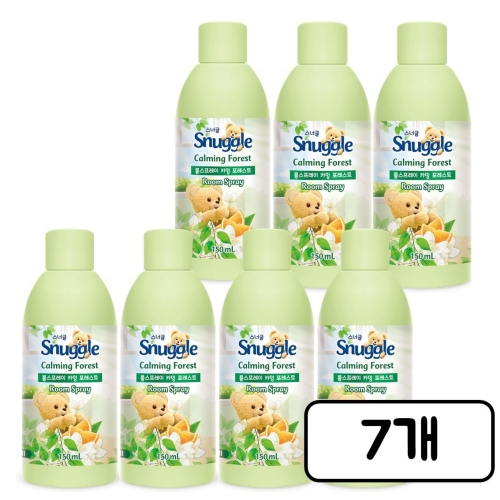 스너글 룸스프레이 카밍 포레스트 리필 150ml (7개)_이미지