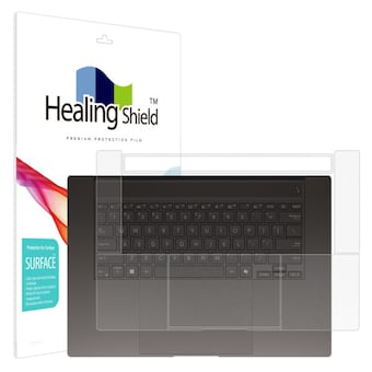 폰트리 힐링쉴드 <b>ASUS</b> <b>젠북</b> S 16 OLED UM5606WA 무광 외부보호필름 팜레스트/터치패드 2매