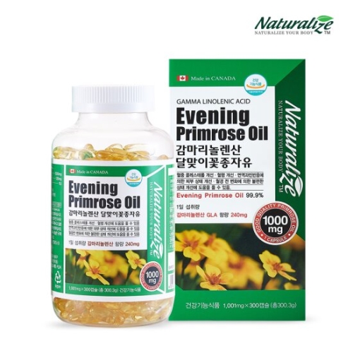 내추럴라이즈 감마리놀렌산 달맞이꽃종자유 300캡슐 (1개)