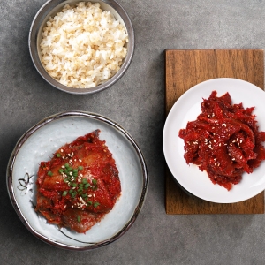 설해담 가자미식해 500g + 명태초무침 500g_이미지
