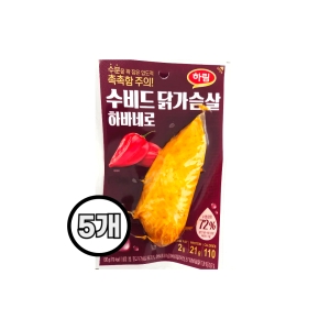 하림 수비드 닭가슴살 하바네로 100g (5개)_이미지