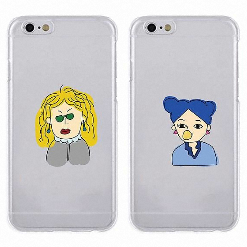 포코폰F1 걸FA 투명 젤리 케이스