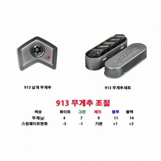 타이틀리스트 913 시리즈 웨이트 무게추 (공용)_이미지