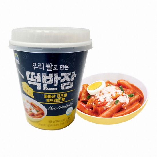 푸르메 떡반장 파마산 치즈의 부드러운맛 164g (3개)