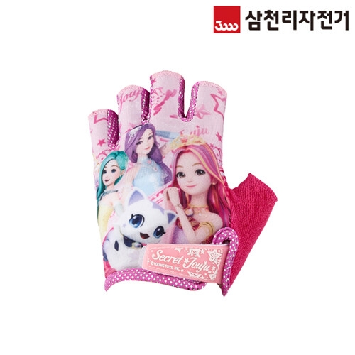 삼천리자전거 삼천리 시크릿쥬쥬반장갑 어린이 자전거장갑