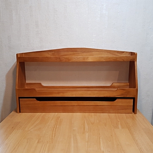 코코하임 베니 원목 2단 수납선반_이미지