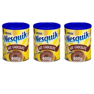 Nesquik Hot Chocolate 영국 네스퀵 핫 초콜릿 400g 3팩_이미지