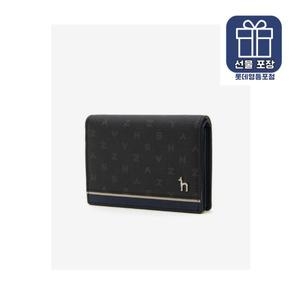 LF 헤지스 액세서리 완판재입고 레터링 패턴 명함지갑 HJHO457BK