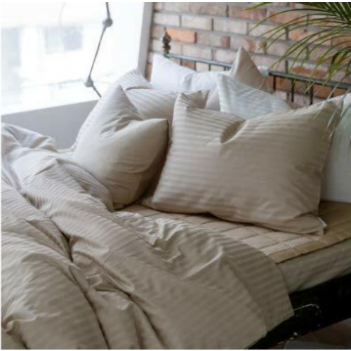 바운티풀 특급호텔 60수면 스트라이프 이불베개 커버세트 (슈퍼싱글 SS)_이미지