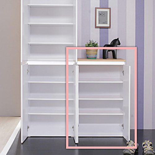 우아미아이 소르비노 낮은 신발장 (80cm)_이미지