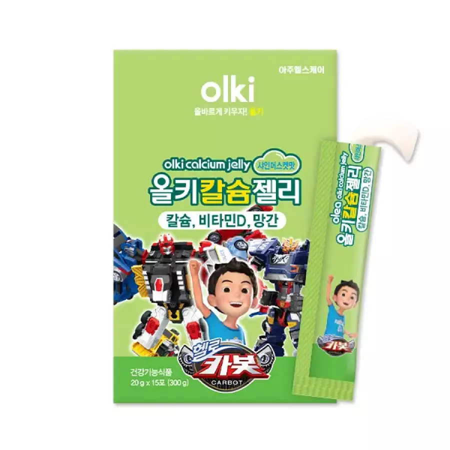 올키 칼슘젤리 샤인머스켓맛 15포