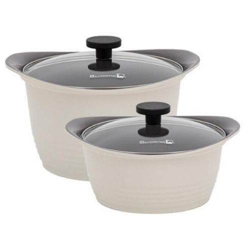 엠앤제이마케팅 오브니 세라믹코팅 주물냄비 2종 (양수24+곰솥26)_이미지