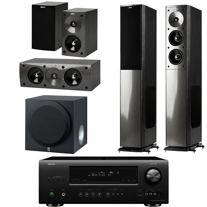 야모 S606 5.1채널 + 데논 AV리시버 (AVR-1612, YST-SW012)