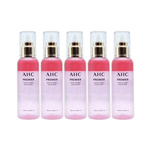 카버코리아 AHC 프리미어 로즈 더블 글로우 미스트 100ml (5개)