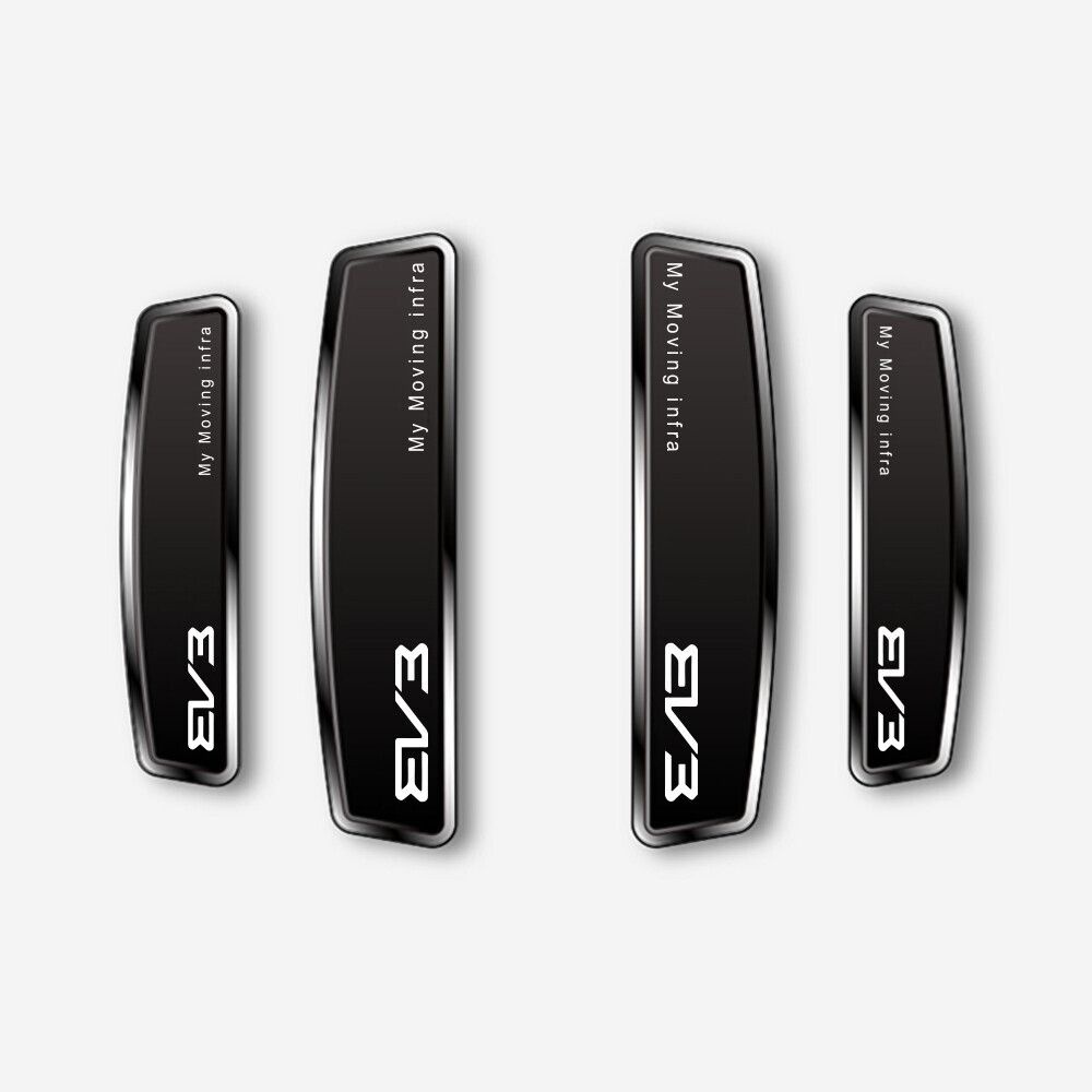 DXSOAUTO 블랙 쉴드 엠블럼 도어가드 (EV3)_이미지