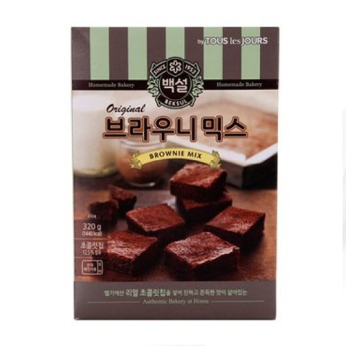 백설 브라우니믹스 320g이미지입니다. 누르면 해당 게시물로 새창이동합니다.