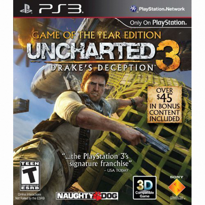 SIE 언차티드 3 : 황금사막의 아틀란티스 GOTY PS3 (해외구매,북미판)