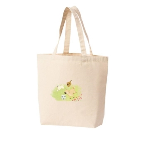 라일리 Rly 에코백 강아지 축구공 놀이 잔디 강아지들 뛰는 그림 14933559