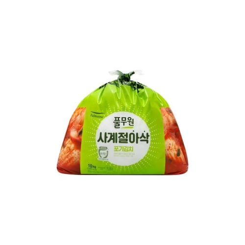 풀무원 사계절 아삭 포기김치 10kg (8개)_이미지