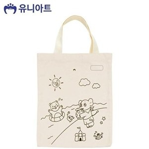 셀러허브 패션 JHQRMUDK_4B 천 그림가방 no.6 만들기 바다여행