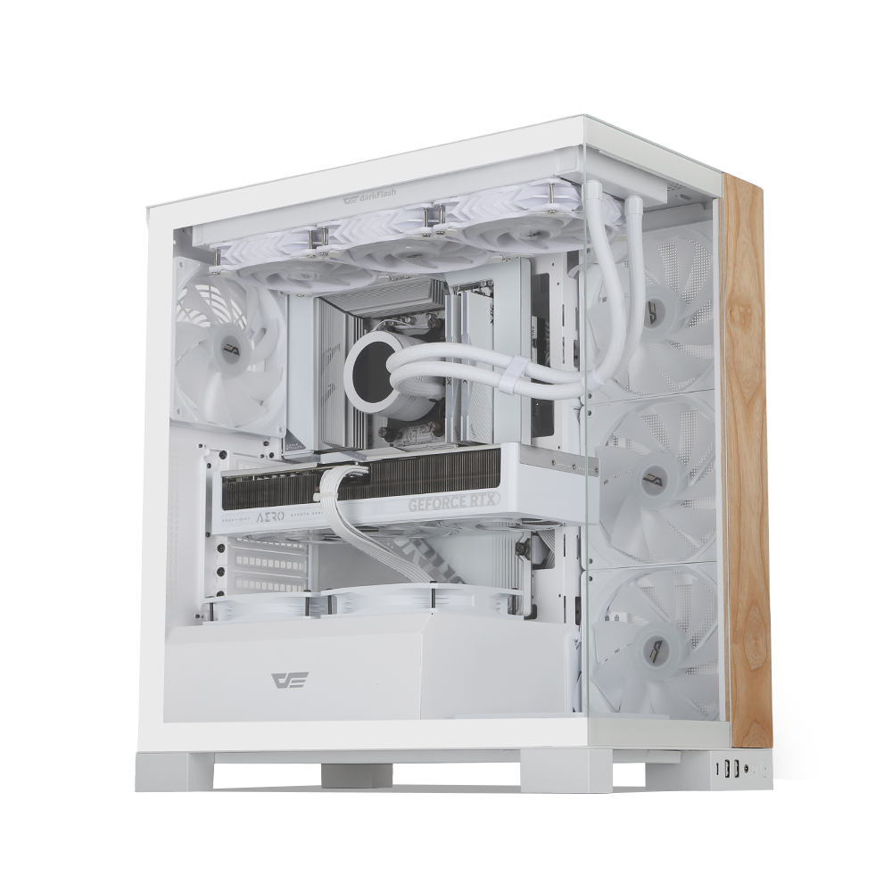 darkFlash DS900XL 우드 ARGB (화이트)_이미지