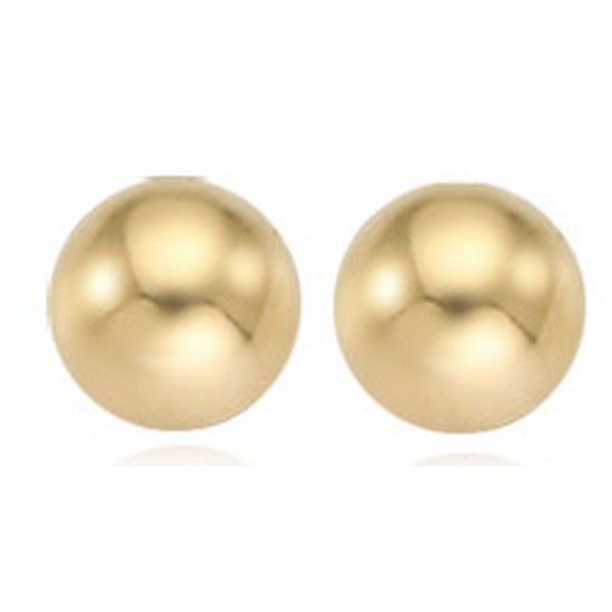 골드팡 18K 골든볼 귀걸이 5mm_이미지