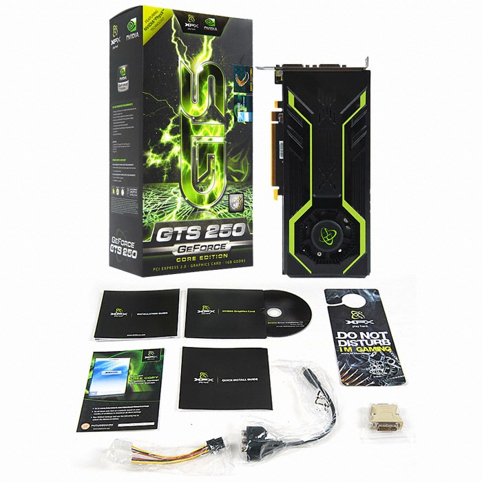 XFX ������ GTS250 CORE EDITION D3 1GB ������