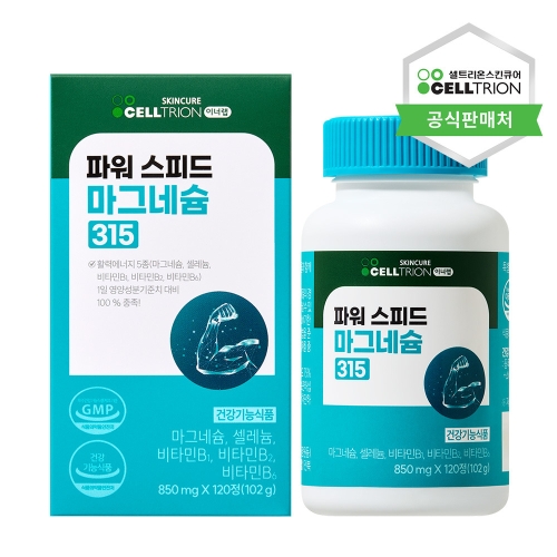 이너랩 파워 스피드 마그네슘 315 850mg 120정