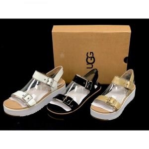 UGG AUSTralia Angie 샌들 1092263 1092264 멀티플 COLORS 메탈릭 플랫폼_이미지